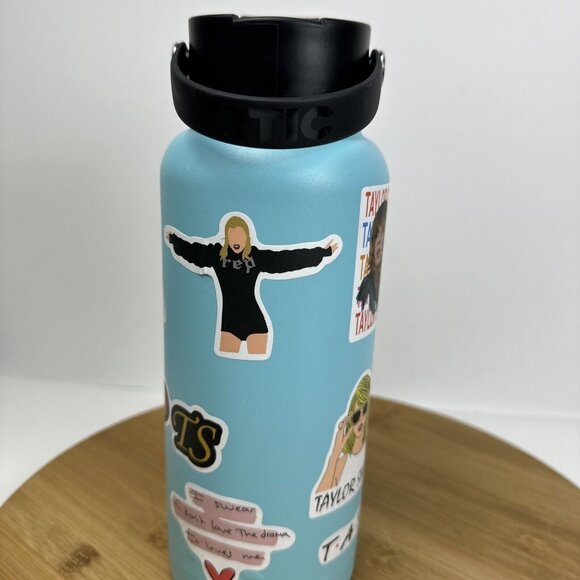 RTIC® 32 oz Insulated Bottle - TEAL - BPA-FREE Taylor Swift Stickers - Picture 5 of 10